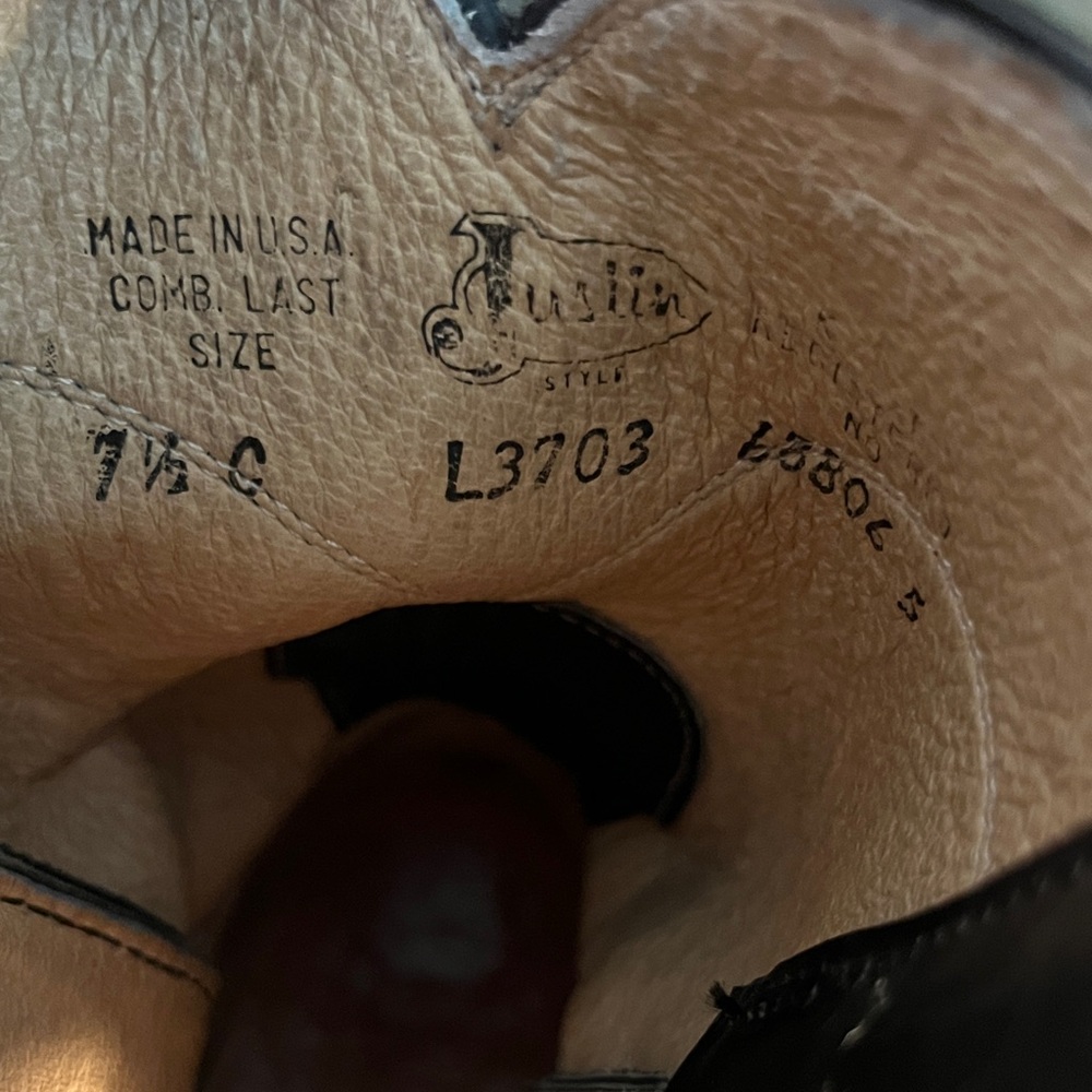 Justin Roper Boots - Picture 6 of 6